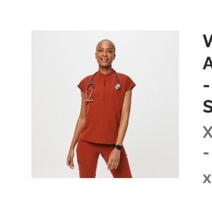 Figs Auburn Rafaela Top XXS